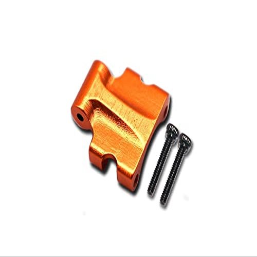 Axial 1:24 SCX24 Deadbolt AXI90081 Upgrade Parts Aluminum Rear Upper Tie Rod Connector - 3Pc Set Orange