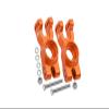 Team Corally 1/10 Sketer XL4S C-00191 Upgrade Parts Aluminum Rear Knuckle Arm - 10Pc Set Orange view 1