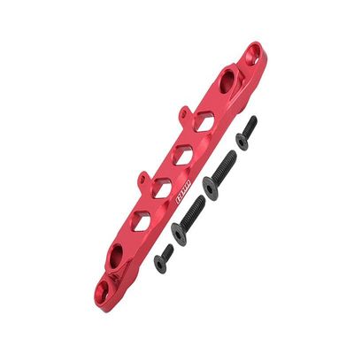 Aluminum Front Chassis Brace For Axial 1/6 SCX6 Jeep JLU Wrangler AXI05000-5Pc Set Red