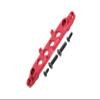 Aluminum Front Chassis Brace For Axial 1/6 SCX6 Jeep JLU Wrangler AXI05000-5Pc Set Red view 1