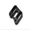 Aluminum Front Knuckle Servo Mount For Axial 1/6 SCX6 Jeep JLU Wrangler AXI05000-1Pc Set Black view 1