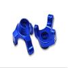 Axial 1:24 SCX24 Deadbolt AXI90081 Upgrade Parts Aluminum Front Knuckle Arm - 2Pc Set Blue view 1