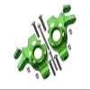 Aluminum Front Knuckle Arms For Axial 1/6 SCX6 Jeep JLU Wrangler AXI05000-12Pc Set Green view 1