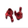Axial 1:24 SCX24 Deadbolt AXI90081 Upgrade Parts Aluminum Front Knuckle Arm - 2Pc Set Red view 1