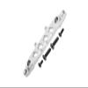 Aluminum Front Chassis Brace For Axial 1/6 SCX6 Jeep JLU Wrangler AXI05000-5Pc Set Silver view 1