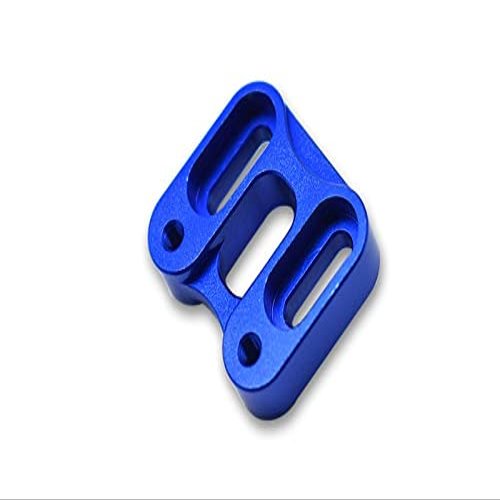 Aluminum Front Knuckle Servo Mount For Axial 1/6 SCX6 Jeep JLU Wrangler AXI05000-1Pc Set Blue