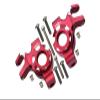 Aluminum Front Knuckle Arms For Axial 1/6 SCX6 Jeep JLU Wrangler AXI05000-12Pc Set Red view 1