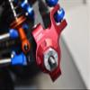 Aluminum Front Knuckle Arms For Axial 1/6 SCX6 Jeep JLU Wrangler AXI05000-12Pc Set Red view 2