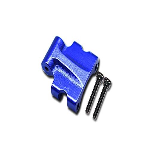Axial 1:24 SCX24 Deadbolt AXI90081 Upgrade Parts Aluminum Rear Upper Tie Rod Connector - 3Pc Set Blue