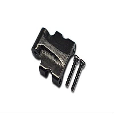 Axial 1:24 SCX24 Deadbolt AXI90081 Upgrade Parts Aluminum Rear Upper Tie Rod Connector - 3Pc Set Black