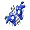 Aluminum Front Knuckle Arms for Axial 1/6 SCX6 Jeep JLU Wrangler AXI05000 - 12Pc Set Blue view 1