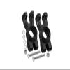 Team Corally 1/10 Sketer XL4S C-00191 Upgrade Parts Aluminum Rear Knuckle Arm - 10Pc Set Black view 1