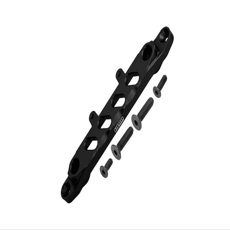 Aluminum Front Chassis Brace For Axial 1/6 SCX6 Jeep JLU Wrangler AXI05000-5Pc Set Black