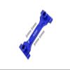 Aluminum Rear Chassis Brace For Axial 1/6 SCX6 Jeep JLU Wrangler AXI05000-5Pc Set Blue view 1