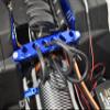 Aluminum Front Chassis Brace For Axial 1/6 SCX6 Jeep JLU Wrangler AXI05000-5Pc Set Gray Silver view 4