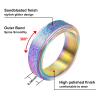 Fekang Anxiety Rings - Fidget Spinner Rings for Stress Relief, 4pcs 6MM Titanium Steel Size 5-12 view 2