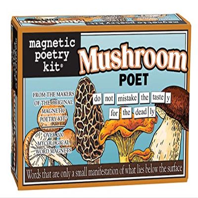 Magnetic Poetry Mushroom Poet Word Magnet Kit