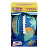 WAHU 100% Waterproof Beach Football with Real Laces for in and Out of Water Play, 9" Outdoor Football for Pool and Beach Games, Blue view 1