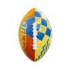 WAHU 100% Waterproof Beach Football with Real Laces for in and Out of Water Play, 9" Outdoor Football for Pool and Beach Games, Orange view 2