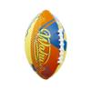WAHU 100% Waterproof Beach Football with Real Laces for in and Out of Water Play, 9" Outdoor Football for Pool and Beach Games, Orange view 3