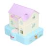 Fun Puppy Villa Piggy Bank, Lucky Dog House Automatic Swallowing Piggy Bank with Light and Music Effects Children's Toy Gifts(Blue Lucky Dog) view 2