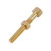 oAtm0eBcl Fashion Nut Off Bolt Rotating Screw Unique Micro Psychic Magic Copper view 3