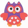 Baker Ross Love Owl Mix and Match Magnet Kits - Pack of 8, Valentine's Craft Magnets for Kids (FC456) view 2