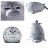 23.7 inch Large Seal Plush Pillow: Soft Stuffed Animal Toy ,Chubby Blob Seal Plushie for Boys Girls, Cute Room Decor Ocean Animals Pillow for Bed Sofa, Kids Gifts for Birthday,Valentine,Christmas view 4
