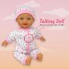 12 Inch Talking Baby Dolls for 3 Year Old Girls - Soft Body Interactive Baby Doll for Kids That Can Talk, Cry, Sing and Laugh - Makes 24 Cute Sounds view 2
