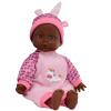 12 Inch Baby Dolls for 3 Year Old Girls - Soft Body Interactive Baby Doll That Can Talk, Cry, Sing and Laugh - Makes Cute Gibberish Sounds - view 1