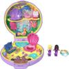 Polly Pocket Keepsake Collection Mermaid Dreams Collectible Compact, Under-The-Sea Theme, Special Box, 2 Mermaid Dolls, Wearable Ring & More, Collectible Gift, Ages 4 Years Old & Up view 1