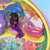 Polly Pocket Keepsake Collection Mermaid Dreams Collectible Compact, Under-The-Sea Theme, Special Box, 2 Mermaid Dolls, Wearable Ring & More, Collectible Gift, Ages 4 Years Old & Up view 3