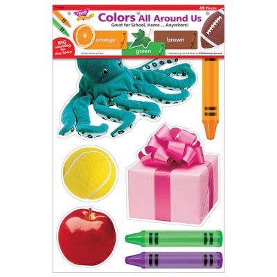 Colors All Around Us Learning Set, by TREND enterprises, Inc., Dry Erase Learning Set, Ages 4-8