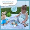 Kids Preferred Beatrix Potter Peter Rabbit Wooden Tea Set for Pretend Play, 11 Pieces view 3