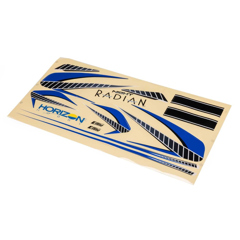 E-flite Decal Sheet; Night Radian, EFL36502