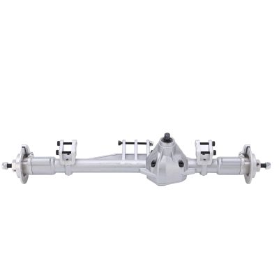 RC Rear Axle Assembly, Aluminum Alloy Metal Rear Axle Assembly Replacement for RBX10 Ryft 1/10 RC Car Upgrade Parts Accessories(Silver)