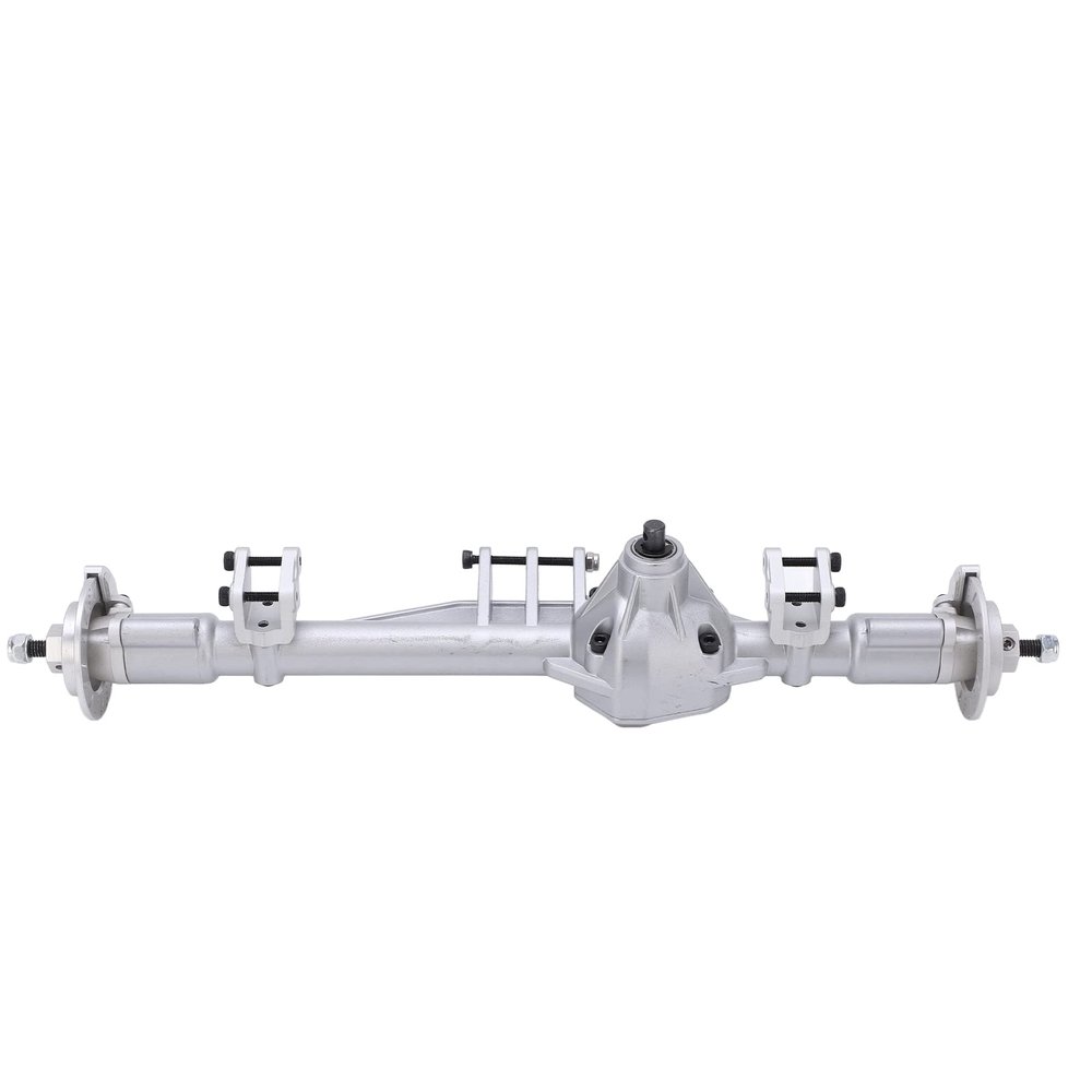RC Rear Axle Assembly, Aluminum Alloy Metal Rear Axle Assembly Replacement for RBX10 Ryft 1/10 RC Car Upgrade Parts Accessories(Silver)