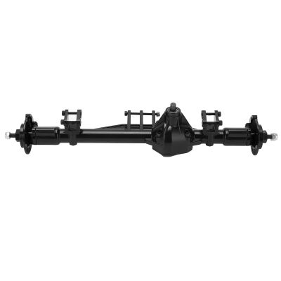 RC Rear Axle Assembly, Aluminum Alloy Metal Rear Axle Assembly Replacement for RBX10 Ryft 1/10 RC Car Upgrade Parts Accessories(Black)