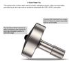 DjuiinoStar Premium Titanium Spinning Top: Lengthened Stem, Easy to Twirl, High Performance (4-7 Minutes), CNC Machined, Great Time Killer, EDC Fidget Toy DST-817 view 3