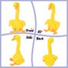 Hopearl Glowing Dancing Duck Toy Repeats What You Say Talking Duckling Toy Wriggle Singing Mimicking Twisting Light Up Interactive Animated Toy Speaking Plush Gift for Kids, Yellow, 13'' view 3