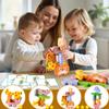 Montessori Toys for 2 3 4 Year Old Boys & Girls, Wooden Animal Stacking Blocks for Toddlers 1-3  Building Blocks Game Stacking & Sorting Toys Ages 2-4 Toddler Birthday Gifts view 4