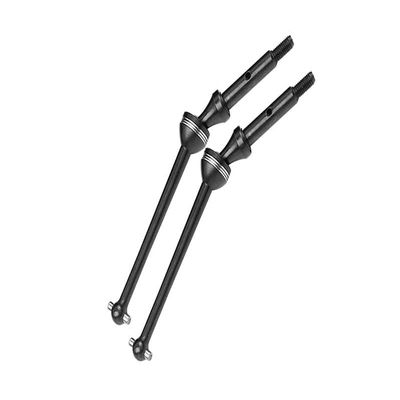 GPM For Losi 1/18 Mini-T 2.0 2WD Stadium Truck Upgrade Parts Harden Steel #45 Rear CVD Drive Shaft- 2Pc Set Black