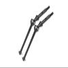 GPM For Losi 1/18 Mini-T 2.0 2WD Stadium Truck Upgrade Parts Harden Steel #45 Rear CVD Drive Shaft- 2Pc Set Black view 1