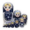 MINMEER Russian Nesting Dolls, Wooden Matryoshka Dolls 10 Piece Set, Cute Handmade Toys and Nesting Dolls, Russian Christmas Decorations view 1