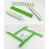 SHATONG Chinese Mahjong Set Authentic Chinese No Numeric Code 0.8" Tall Tiles Mah-Jong Portable Travel Majhong Games Set for Home Party Family view 2