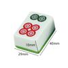 SHATONG Chinese Mahjong Set Authentic Chinese No Numeric Code 0.8" Tall Tiles Mah-Jong Portable Travel Majhong Games Set for Home Party Family view 3