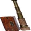 18 Inch Brass Ship Captain Telescope/Brass Spyglass with Hardwood Box Telescope for Kids Friends Family Children view 4