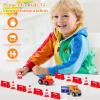 Toyandona 12pcs Construction Traffic Sign Set, Mini Traffic Cones Traffic Barricade Signs Toy Plastic Road Street Signs Toys for Kids Cone Construction Theme Party Favors view 4