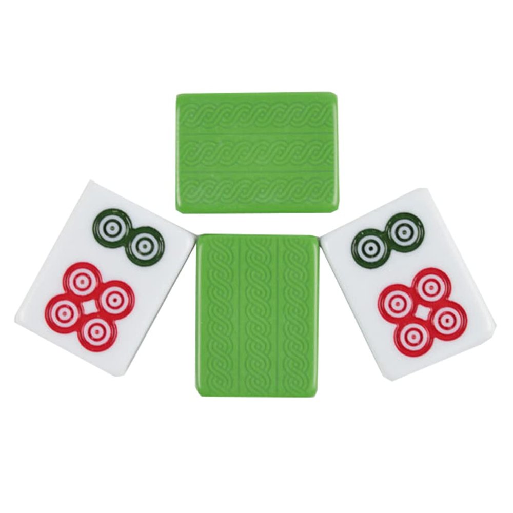 SHATONG Chinese Mahjong Mah Jong The Artisan Collection 144 Engraved Tiles - Tiles Only,for Chinese Style Game Play(Size: 402920mm)