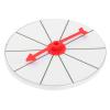 Vaguelly Wall Mount Color Prize Wheel: 10 Slot Activities Spinning Game Spinning Win The Fortune Game view 1